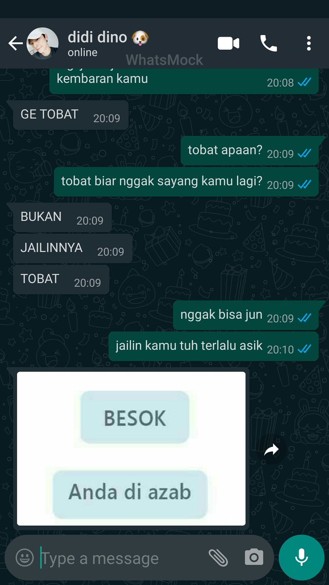 winxiao one tweet au!

yang malem mingguannya sendirian ayo cung!