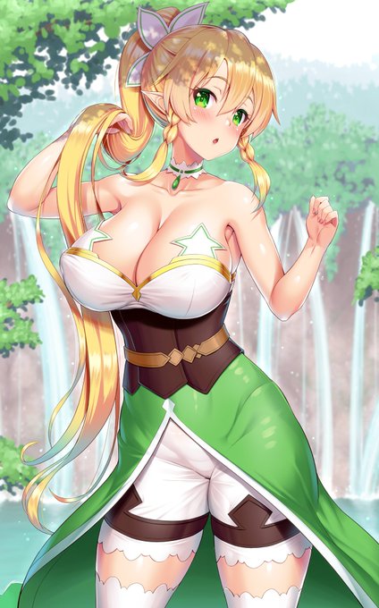 #私のSAOはここから
直葉ちゃんとリーファちゃんに出会ってから色々な姿を描きました🥰 