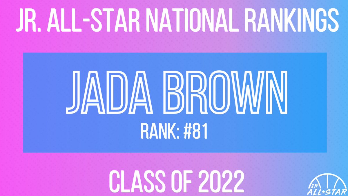 JrAllStarBB's tweet image. JR. ALL-STAR NATIONAL RANKINGS

Congrats to @jadabrown__ on being one of the TOP 100 seniors in the NATION! 👀👏

jrallstar.com/rankings/?filt…