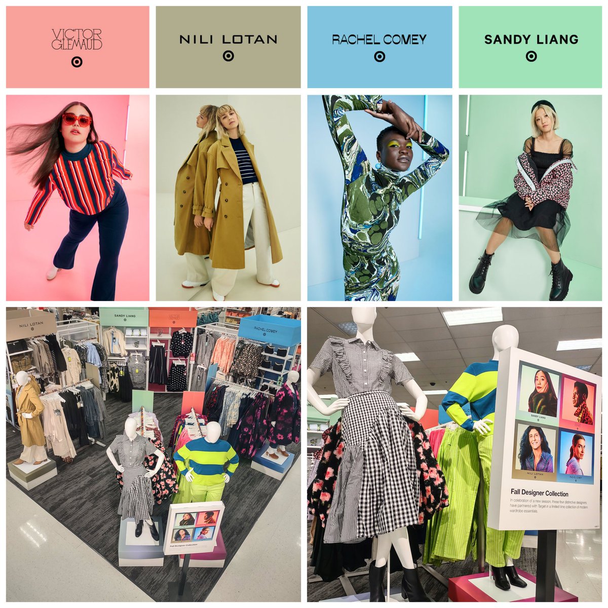 You'll Fall for Target's new designer collection!! Don't miss out on adding these limited time and unique pieces to your wardrobe! Come see us at #theHill!
<a href="/TheRealKO3/">Kiel Ethridge</a> <a href="/settoselltarget/">Heather Fountain</a>
#NiliLotanxTarget #VictorGlemaudxTarget #SandyLiangxTarget #rachelcomeyxtarget
