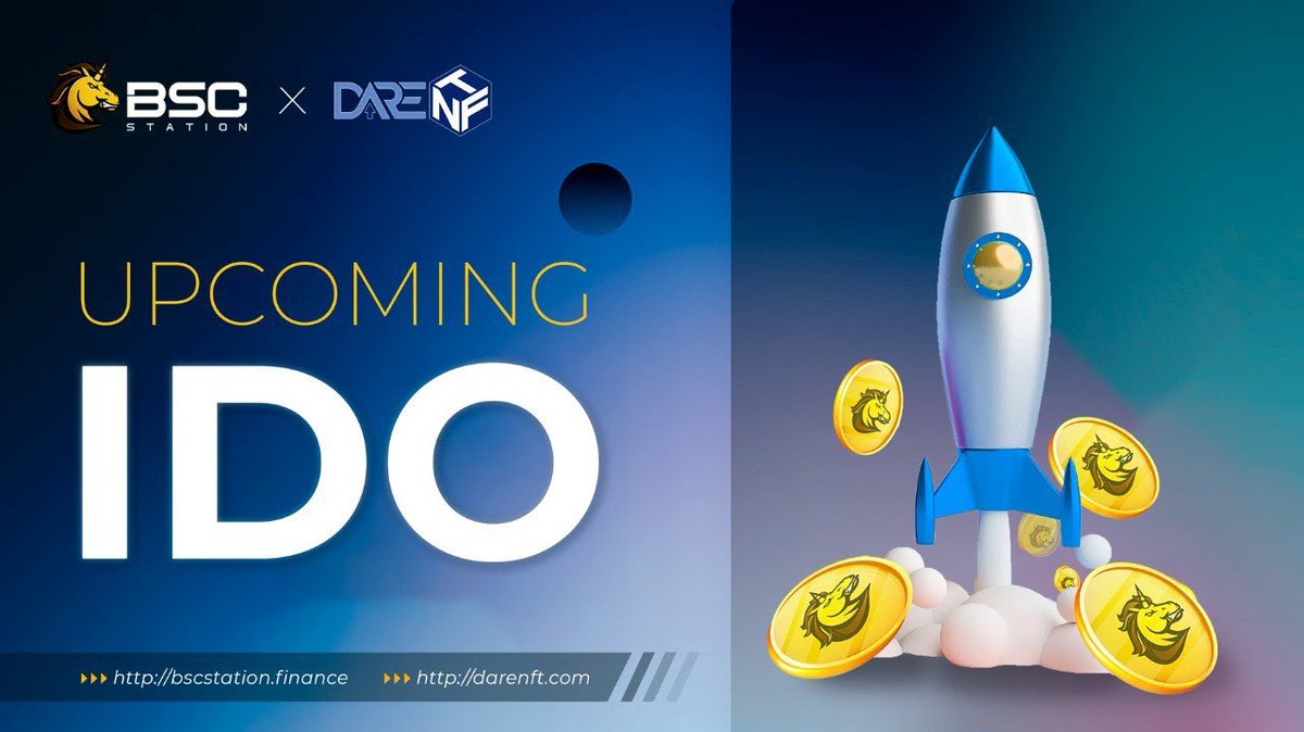 BSCS Official (@bscs_global) on Twitter photo 🔥We're glad to announce the upcoming IDO on BSCStation Launchpad <a href="/darenft/">DareNFT | NFT2.0 Protocol</a>!
⏰4 AM UTC, Oct 12th
👉 Join at: bscstation.finance/#/launchpad
🎁 Stake min. 15k BSCS token for guaranteed allocation: stake.bscstation.finance/#/ido-pools
ℹ See more at:
bscstation.medium.com/ido-announceme… 🔥We're glad to announce the upcoming IDO on BSCStation Launchpad <a href="/darenft/">DareNFT | NFT2.0 Protocol</a>!
⏰4 AM UTC, Oct 12th
👉 Join at: bscstation.finance/#/launchpad
🎁 Stake min. 15k BSCS token for guaranteed allocation: stake.bscstation.finance/#/ido-pools
ℹ See more at:
bscstation.medium.com/ido-announceme…