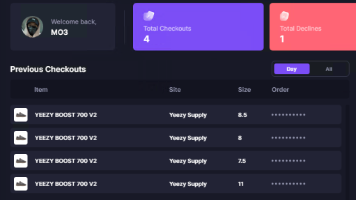 Test setup worked quite well today. Thank you valor. 
Bot: <a href="/ValorAIO/">Valor</a>  
Proxies: <a href="/VirtueProxies/">Virtue Proxies</a> 
Gmails: <a href="/ExusEmails/">Exus Emails</a> <a href="/ProlificGmails/">Prolific Gmails</a>