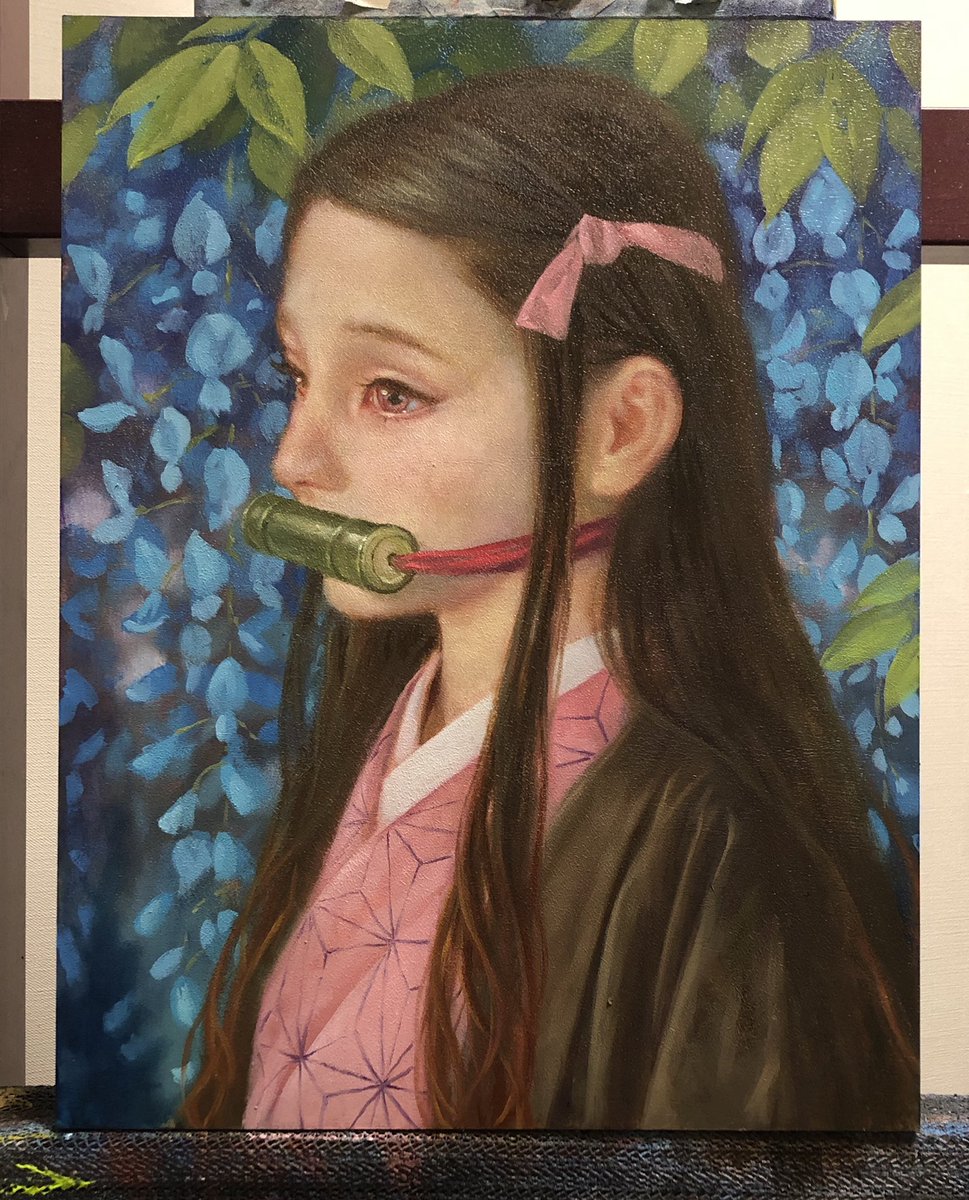 絵画 リアリズム 油彩画 女性 中島健太 「象が出る夢を見た