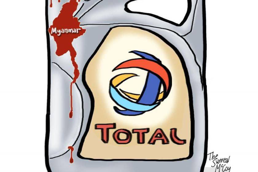 phiphi1193's tweet photo. @TotalEnergies ,as long as you are operating with #MurdererMinAungHlaing led SAC group, remind yourself that your company is stained with the blood of innocent people and we demand the inclusion of sanctions on Total company transfers to SAC banks.
#Total_StopSponsoringSAC https://t.co/7cRlFZv4t0