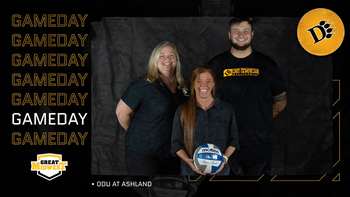 ODUAthletics's tweet photo. Let's pay homage to our awesome coaching staff! Another GAMEDAY for @OhioDominicanVB as the Panthers look to stay unbeaten in the @GreatMidwestAC!  #ClawsOut 

📺: https://t.co/mqppcYPMZK
📊: https://t.co/zvPBW91dFC https://t.co/7Uk3GTKD1k