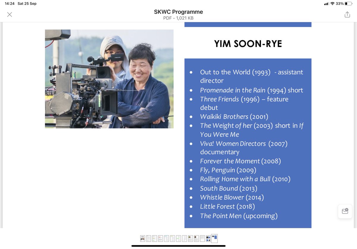 ColetteBalmain's tweet image. #YimSoonRye commenting on her directorial debut #ThreeFriends says that it was a response to violence and authoritarianism in South Korean society of the time, specifically in schools &amp;amp; the military which privileged uniformity over diversity #SKWCC #DirectedByWomen #KoreanFilm