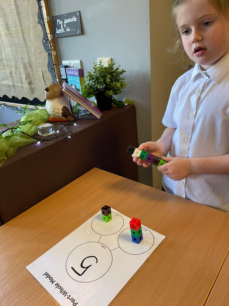 This week in Diamond class we have had so much fun working collaboratively to partition numbers to 5 using the whole part model! <a href="/PrimaryElaine/">Elaine Primary</a> <a href="/InspireSELondon/">not in use</a>
