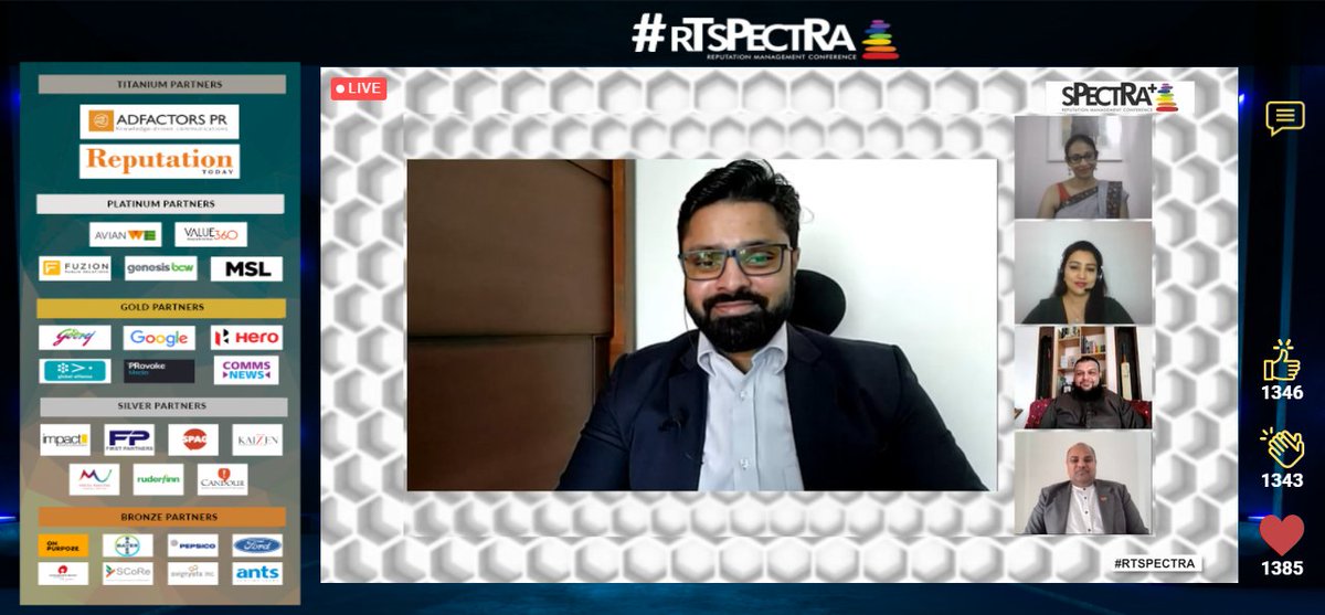 TheJuliaJoseph's tweet photo. The Future of Communication in South Asia @hemantgaule in discussion with leaders of communications - @PranuSingh15 (Nepal), @ShamimaAkhterBD (Bangladesh), @ashankumar (Sri Lanka), @HasanZuberi (Pakistan) at #RTSPECTRA https://t.co/Qrb3npuJmm