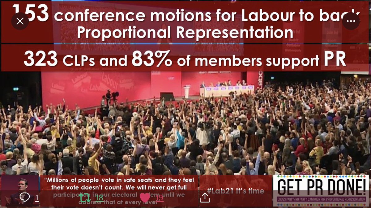Andrew_F_Smith's tweet photo. Oy! #LabourConference2021 delegates. Please 🙏🙏make #L4ND’s motion to #GetPRDone your #Lab21 Priorities ballot choice. 

#Labour4PR https://t.co/Wva8NejGzA