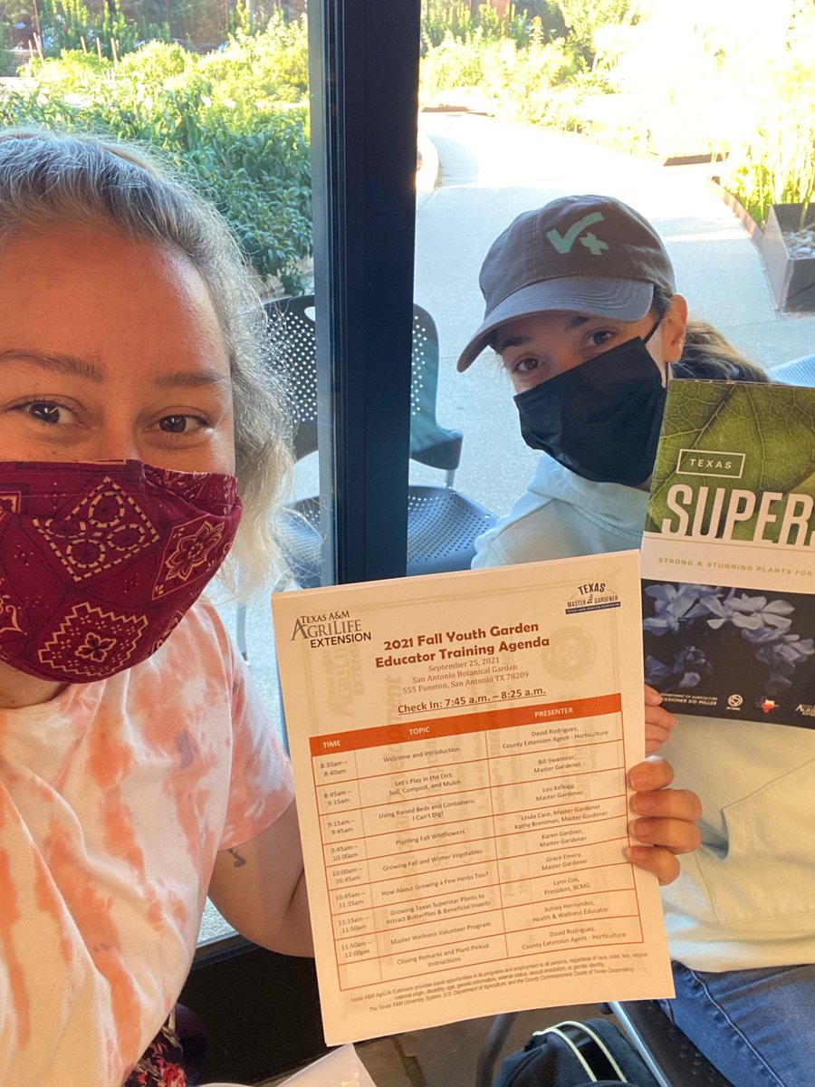 #sanantoniobotanicalgardens provided a free training to start up our Garden Club at #carsonelementary #NISD