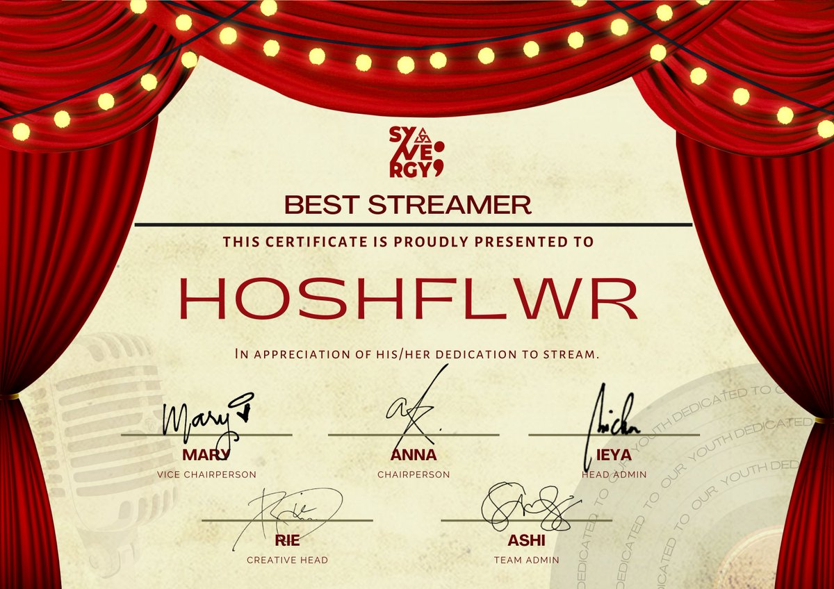 svtforsynergy's tweet photo. Best Streamer Award goes to... @hoshflwr π
#AYearWithSynergy https://t.co/zufH21D8d0