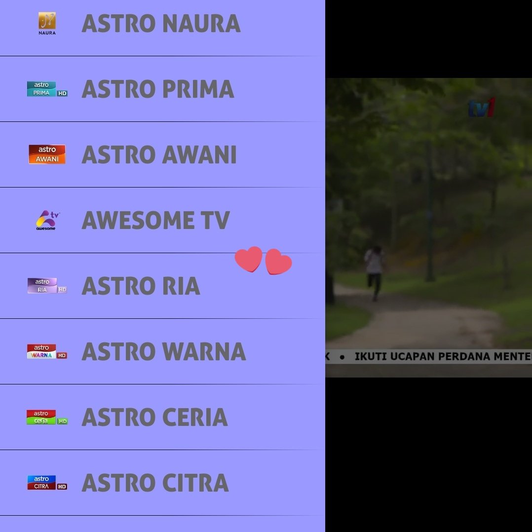 Ria schedule astro Naura HD