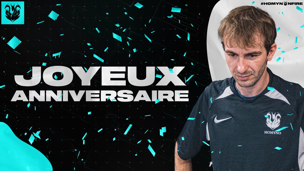 HomynoCC's tweet photo. Aujourd'hui nous fêtons l'anniversaire de notre Préparateur Mental &amp; Physique @ValentaynL ! 🎂🎉

Bon anniversaire ! 💚 https://t.co/XWQXB2n9LY