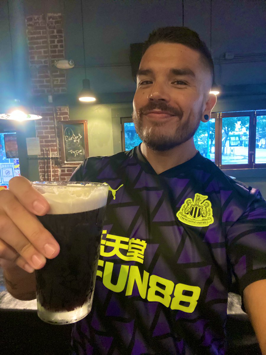 Let’s do this! #WATNEW #MyPLMorning #NUFC #BreakfastBeer @PLinUSA @GallowgateShots @NUFC