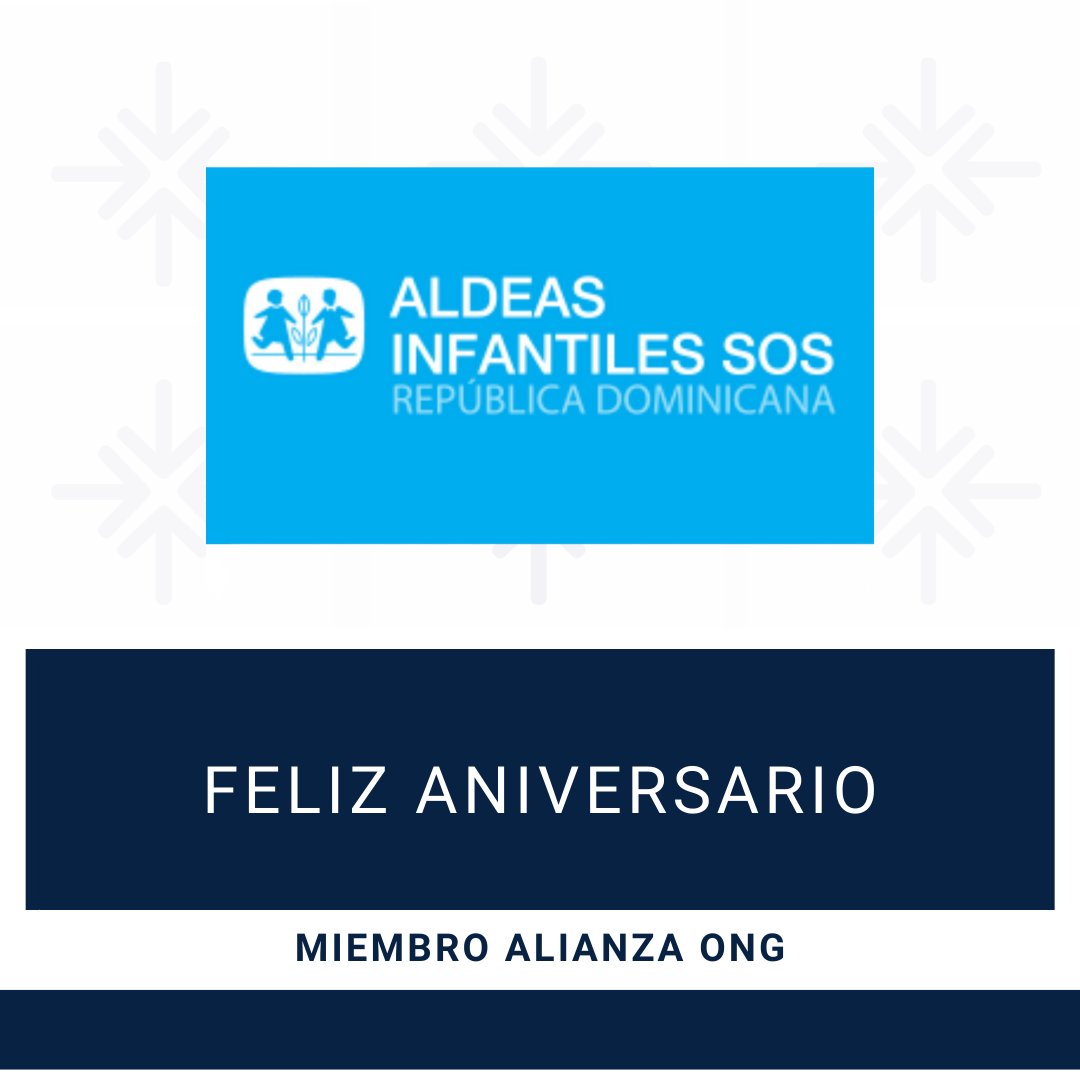 Está de aniversario nuestro miembro  Aldeas  Infantiles SOS cuya misión es  crear  familias para niñas y niños necesitados, los apoyamos a formar su propio futuro y participamos en el desarrollo de sus comunidades.   Aldeas Infantiles SOS República Dominicana #aldeasinfantilessos