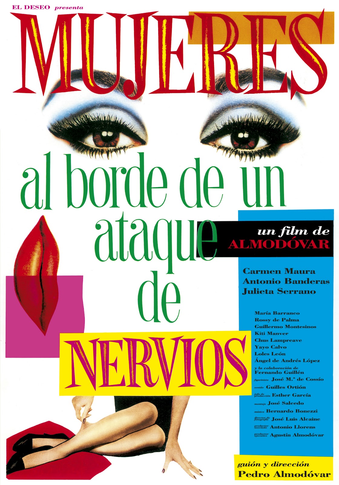 Today\s movie 

Women on the Verge of a Nervous Breakdown (1988)

Happy birthday Pedro Almodóvar !! 