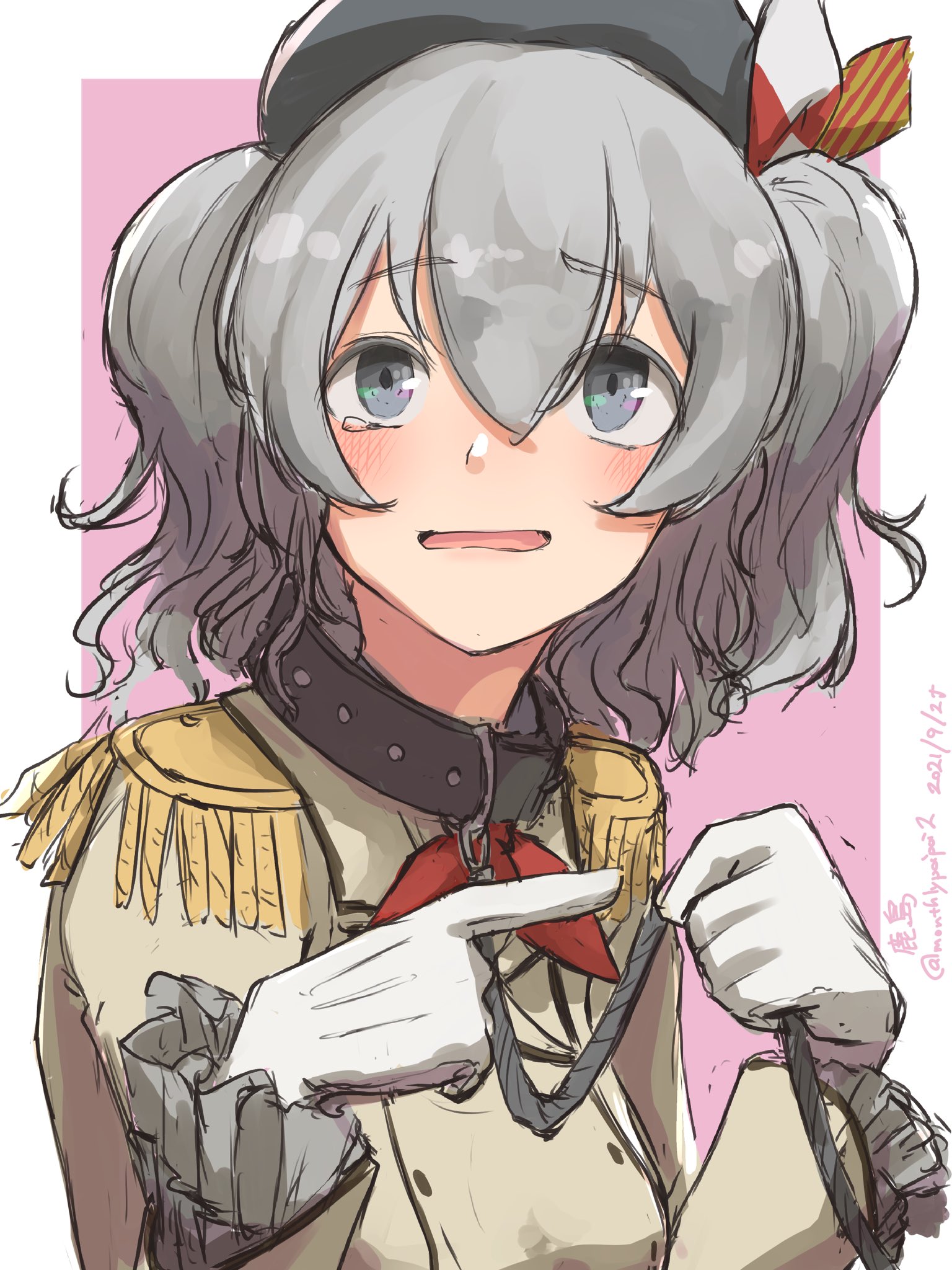 海葡萄 ボーッとしてたらうっかり鹿島に首輪をry 雑すみません 艦これ版深夜の真剣お絵描き60分一本勝負 艦これ版真剣お絵描き60分一本勝負 鹿島 T Co Sqnlibr9ae Twitter