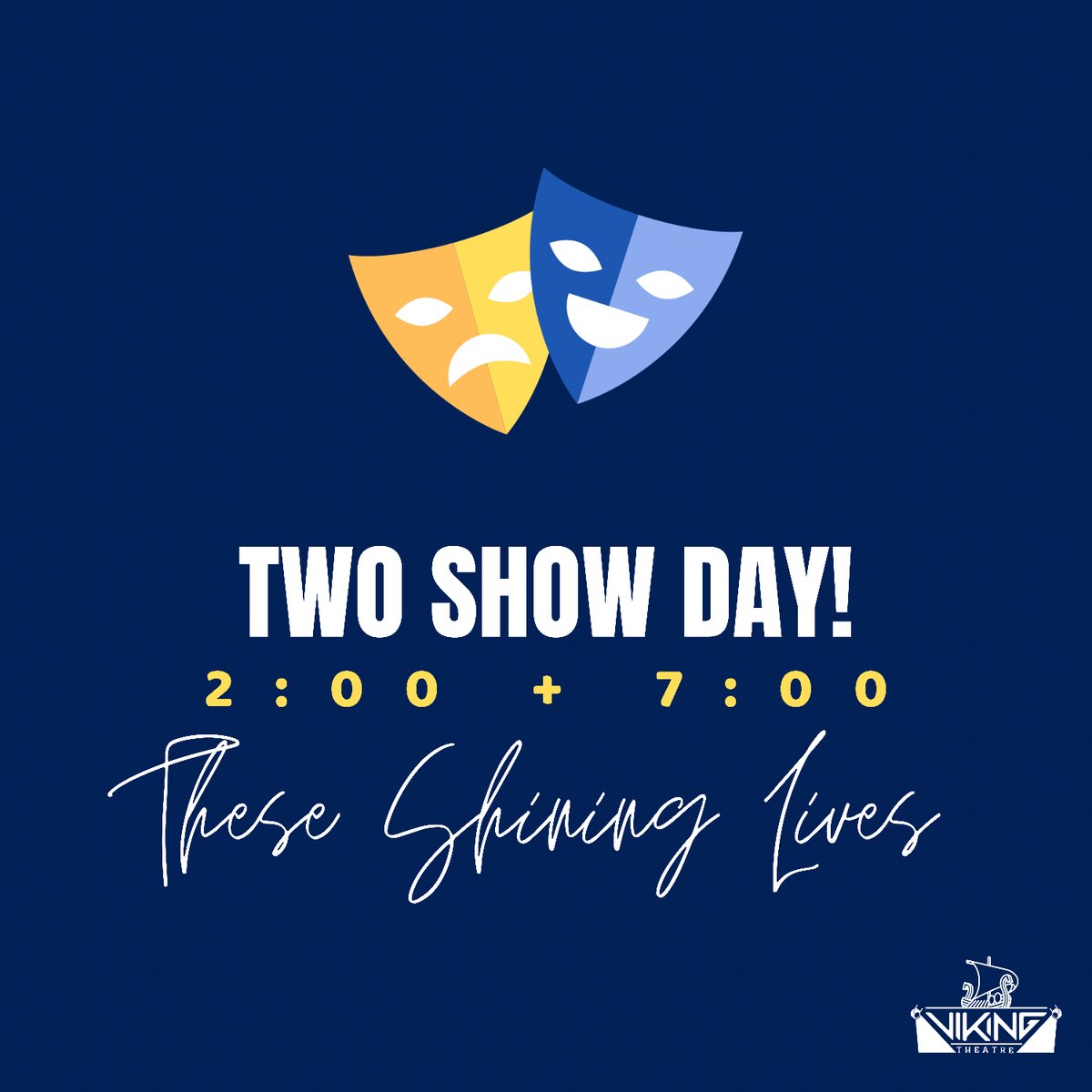 There are TWO chances to see These Shining Lives today! Get your tickets at bryanhightheatre.ludus.com and join us at 2:00 or 7:00!