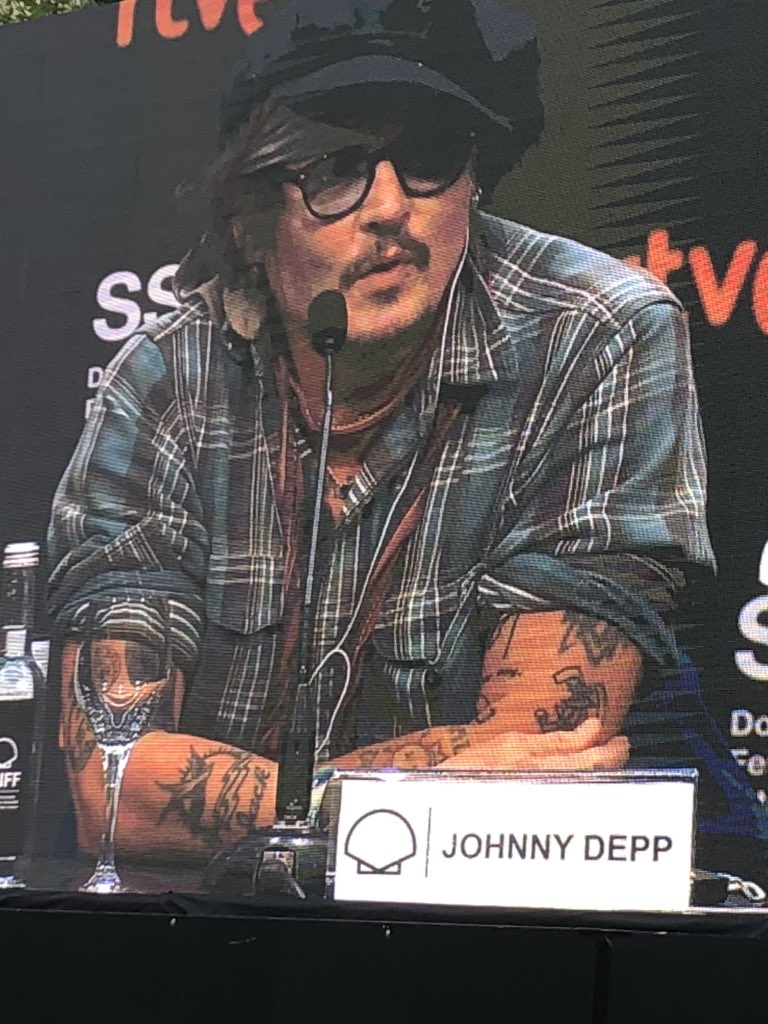 GalwayGirl2505's tweet image. “It’s so far out of hand now that I can promise you that no one is safe. Not one of you. Not one of you… as long as someone is willing to say one sentence. It takes just one sentence and there is no more ground. The carpet has been pulled.” ~~ Johnny Depp