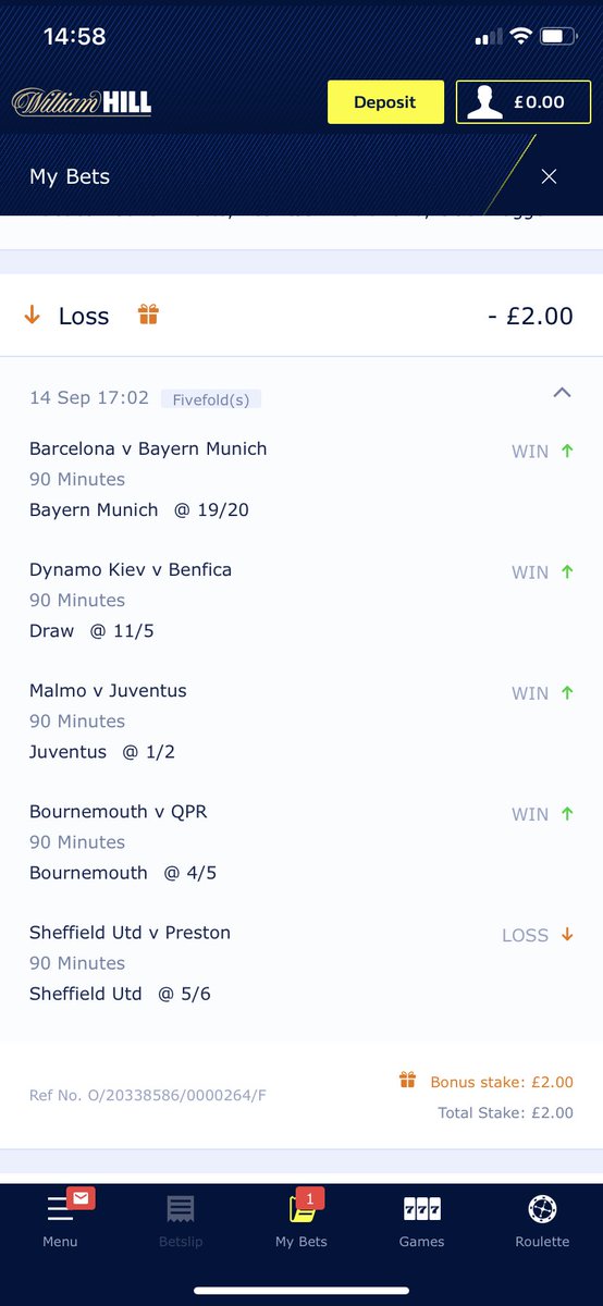 Warning do not bet here, guaranteed L’s and last minute disappointment!