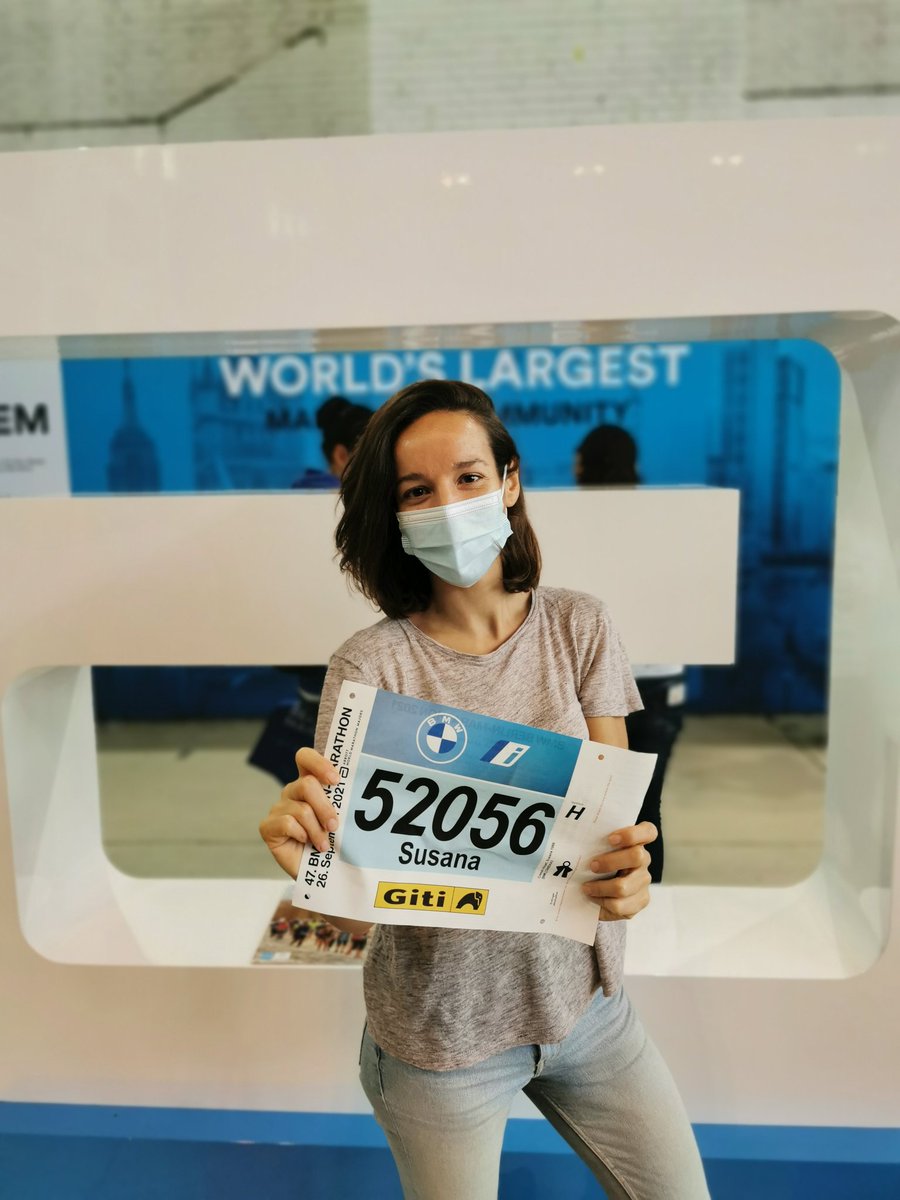 TrippingSusana's tweet photo. Got my bib! Would be great to be able to get another one soon! ❤️ #AbbottWMM https://t.co/l2BO55zFqf
