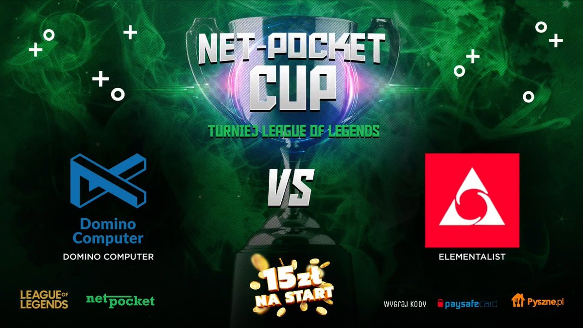 NetPocket_'s tweet photo. @ElementalistPL wyszło zwycięsko z poprzedniego pojedynku i zmierzy się z @DominoComputer!

Zwycięzca tego pojedynku trafia prosto do finału, a przegrany będzie musiał zmierzyć się w jeszcze jednym pojedynku w drabince przegranych! https://t.co/WqoLZRJ5D1