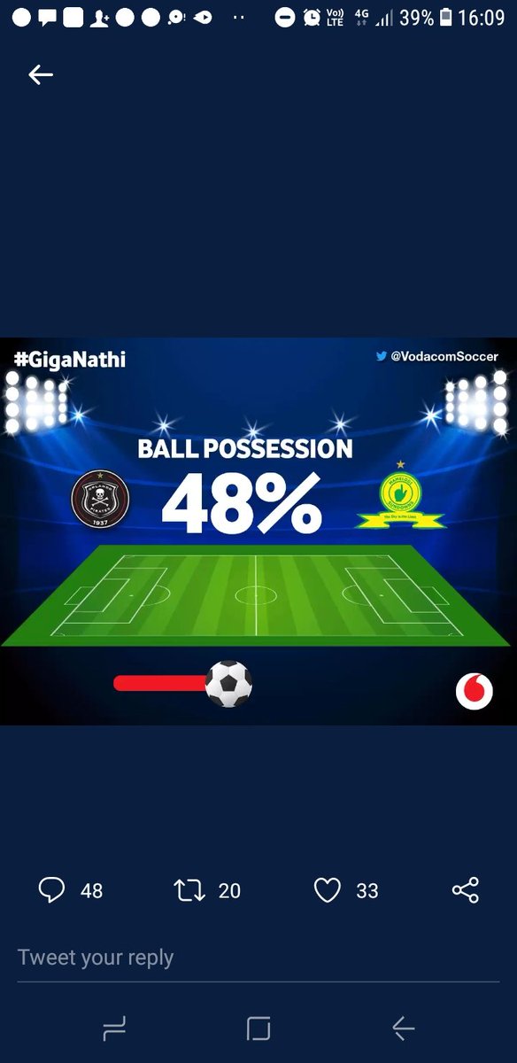 Pollen192's tweet photo. @VodacomSoccer @orlandopirates #GigaNathi https://t.co/V9tyr1TOqc