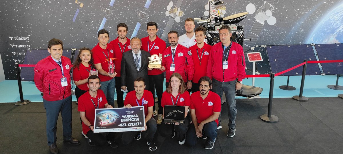 turksat's tweet photo. 6. Model Uydu Yarışması'nda B-Dispate Takımı Birinci Oldu. https://t.co/DbkcBCDE4I
🇹🇷🚀🛰️📡🇹🇷

@bdispate
@KemalYKSK61
@ErtokHasan
@teknofest 

#ModelUydu
#TEKNOFEST2021 
#MilliTeknolojiHamlesi https://t.co/5WQXMZsMyK