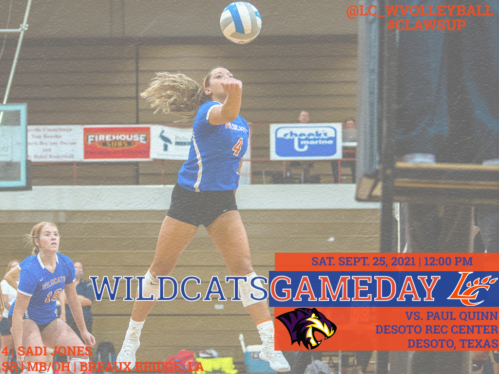 LCU_WVolleyball's tweet photo. It's #WildcatsGameday looking to close out the @RRACsports East Round-Up with a win!!

🏐 (0-5, 0-3 RRAC)
🆚 @PaulQuinnTigers (2-13, 0-3 RRAC)
📍 DeSoto, Texas
🕛 12:00 PM
🖥️ 🚫
📈 🚫
#ClawsUp #NAIAVB #RRACVB https://t.co/D345mEBLPJ