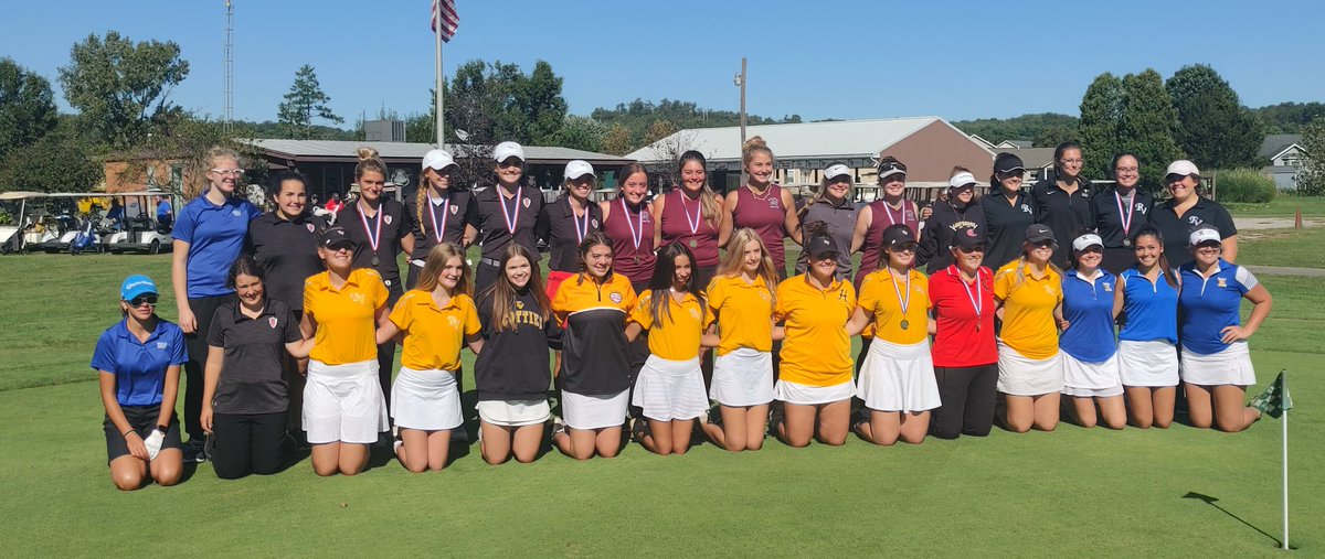 Congrats to Gracie Milam for winning the Muskingum Valley League Championship carding a 77. Congrats to the JG team for their runner finish and to Gracie, Abby McCullough and Carlie Elsworth for making All MVL 1st Team. Also, Congrats to Sheridan for a a great season and win