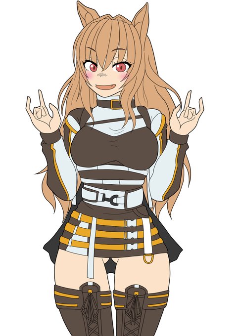 アークナイツのケオベちゃんを描いた。
アクナイのキャラは装飾が多くて最低限にしても描くのが大変。 