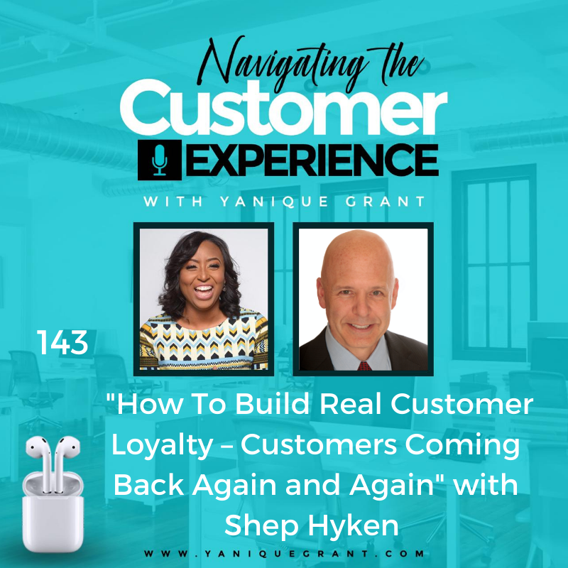 Hyken's tweet photo. I talk about my new book, I’ll Be Back: How to Get Customers to Come Back Again & Again, customer loyalty, and employee experience in Navigating the Customer Experience podcast with @yaniquewagrant
Join our conversation! https://t.co/yz3GTT5hcV #customerloyalty #ILLbeBackBook https://t.co/JnixeYe2cH