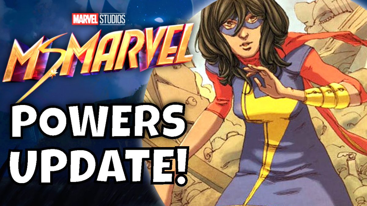 CBNostalgia's tweet photo. Some more clarification on #MsMarvels powers upgrade and how her 'embiggening' powers are not going away!

Watch-> https://t.co/YD7tUIbjLN https://t.co/or0AVj3uLp