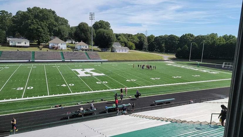 Beautiful day in <a href="/Kannapolis/">Kannapolis, NC</a> ahead of myself going LIVE, broadcasting <a href="/NARugbyLeague/">North American Rugby League</a>’s first-ever #CarolinaCup. If you love sport on <a href="/NBCSports/">NBC Sports</a>, <a href="/CBSSports/">CBS Sports</a>, <a href="/espn/">ESPN</a> etc, chances are you’ll love this... minus pads &amp; helmets! #RugbyLeague #USA #InternationalRugbyLeague #commentator