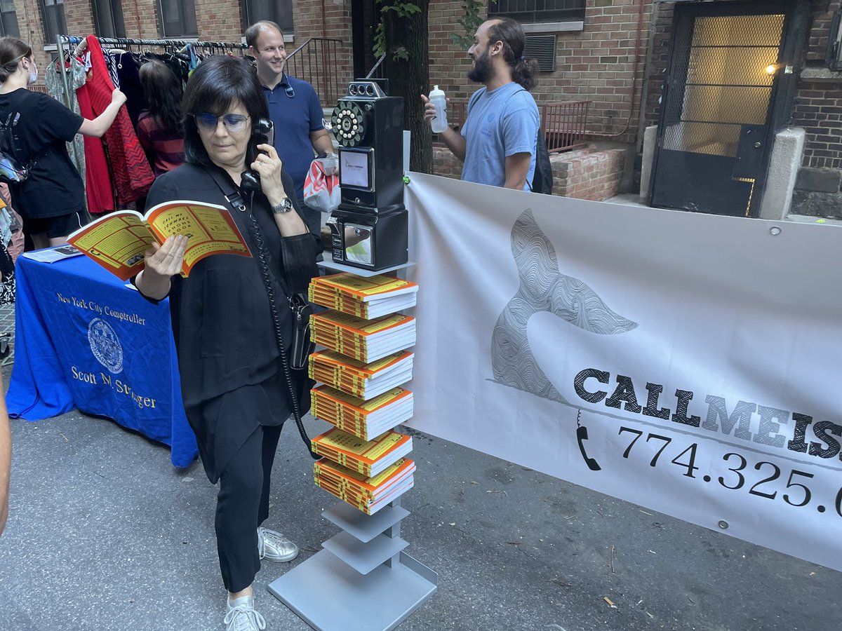 Just a lovely day sharing stories about books people love at the local street fair. One huge highlight involved us being totally star struck when <a href="/rgay/">roxane gay</a> strolled by our booth!
