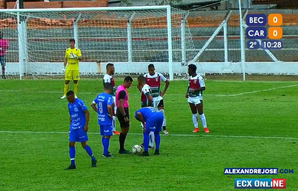 danesouzacruz's tweet photo. o Braulio da Silva Machado, aquele mesmo que apitou o último jogo do SPFC, tá meio que operando o #BEC de Blumenau na estreia do time na Série C do Catarinense... #BECxCAR #FCF #ECXonline #PortalAlexandreJose https://t.co/oFi66HS9VB