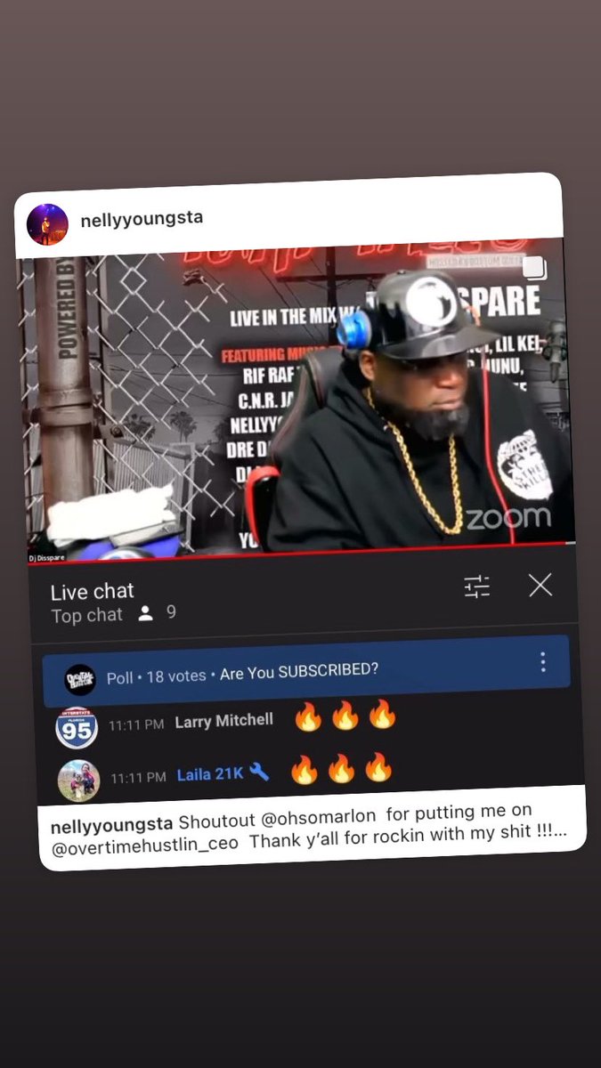 radiohostohso's tweet image. They Went Crazy Last Night @OvertimeHustlin Youtube For My ⭐️ @NELLYYOUNGSTA ⚡️⚡️⚡️Stay Tuned Big Moves Coming 😈😈😈