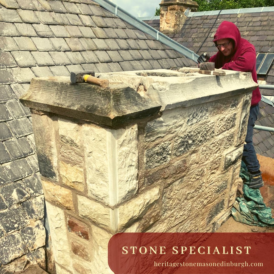 limemortarscot's tweet photo. We have been working all over the #edinburghsky this summer. We're specialists offering a diagnosis service of any problems with your Stone or brick built chimney stack whether it be general maintenance or a strip and rebuild, our extensive experience and knowledge of these prob https://t.co/yQ7XcFn2fo