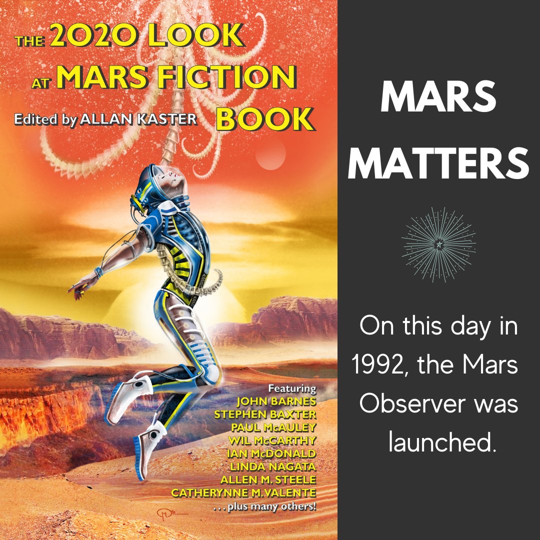 AllanKaster's tweet photo. MASTERY OF MARS IS NOT WITHOUT ITS LITTLE LESSONS

20 Stories by:
John Barnes
Stephen Baxter 
Ian McDonald
Linda Nagata
Allen M. Steele
Catherynne M. Valente
and others!

https://t.co/NZQlmeF5VF

#InfiniVox #sciencefiction #scifibooks #Mars #Mars2020 https://t.co/baJF2Mw50u