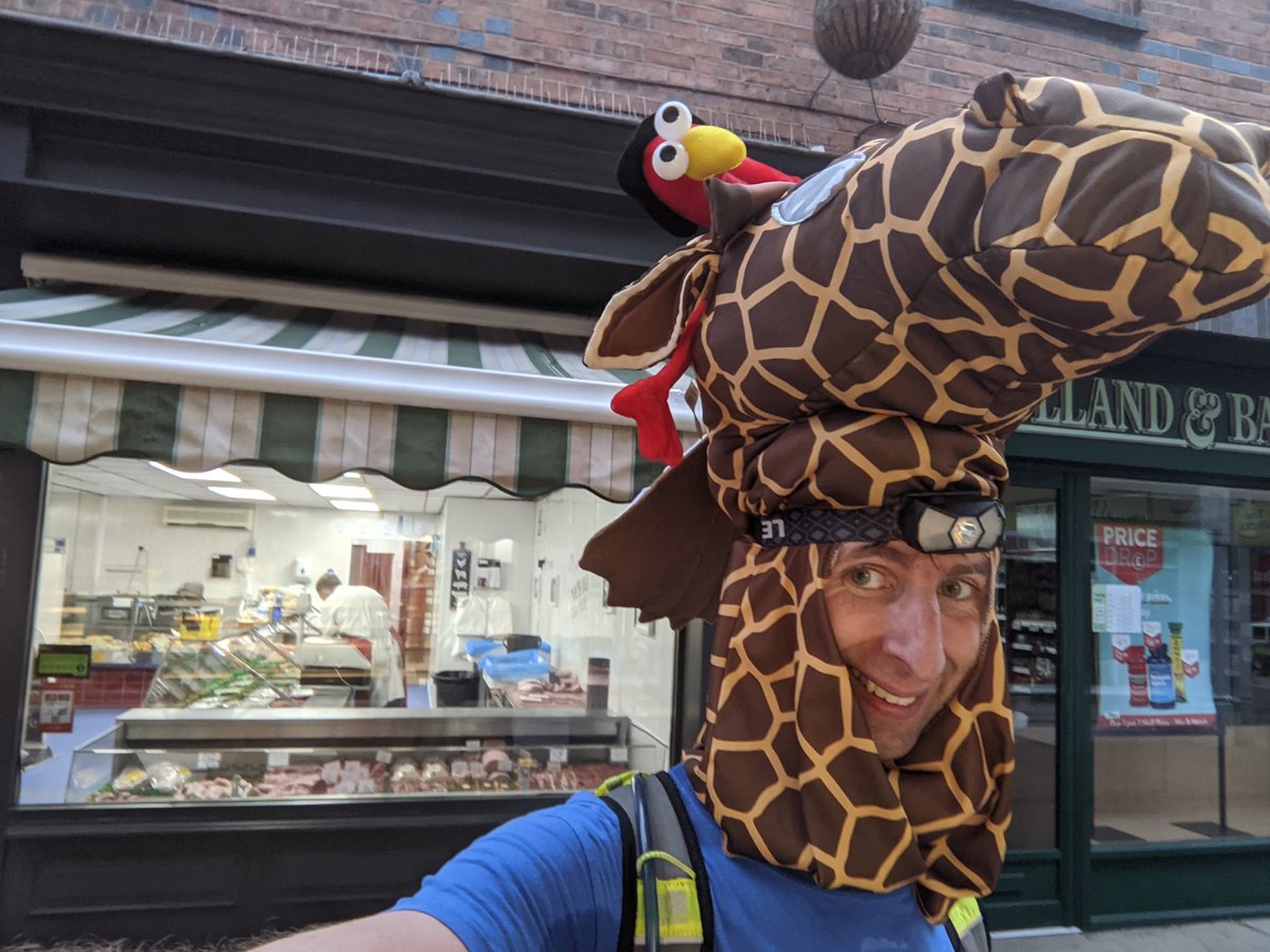 sillyhatrunner's tweet photo. 3 months until xmas Day!
Probably a bit cruel but I took this #turkey hat on a tour of Selby #butchers.
Click
https://t.co/HsHj53RsYA
to donate to @smiletrainuk
Β£221 raised so far
#sillyhat #sillyhatrunner
Vote for a silly costume for the big day here
https://t.co/h4kRb5d8gN https://t.co/AtzOKIORSq