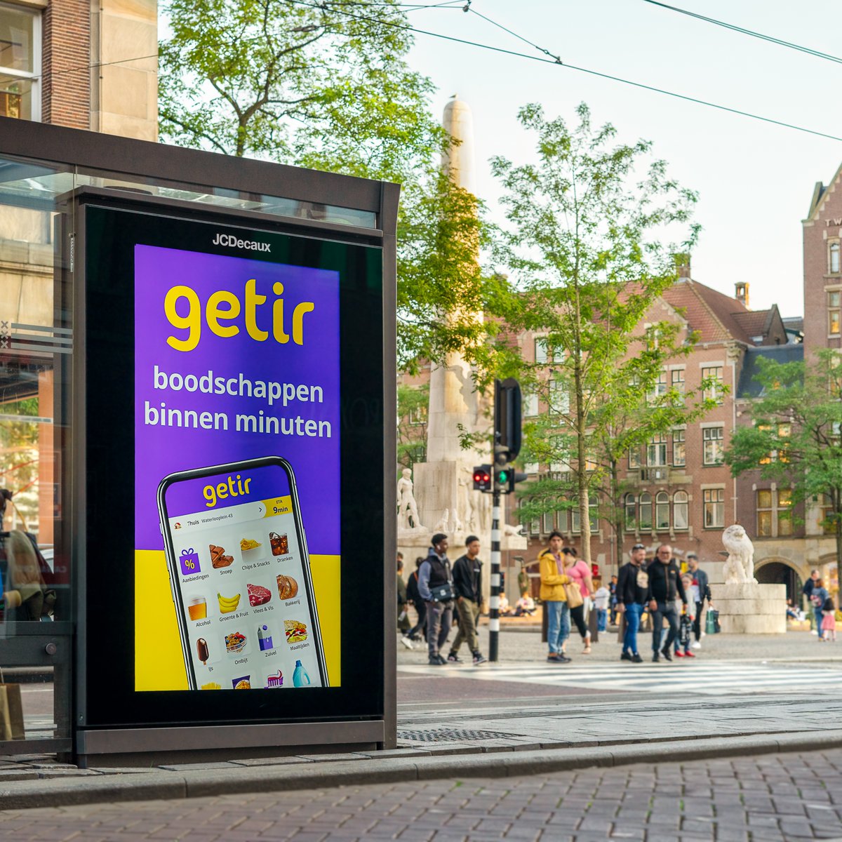 Getir takes over Amsterdam! The city will be coloured purple for the coming weeks 💜🚀Spot us everywhere!