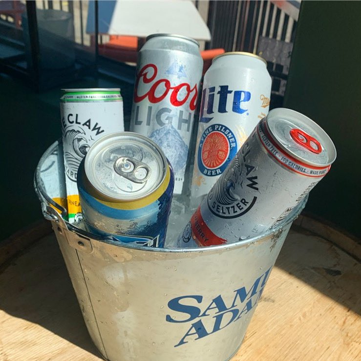 $2 dollar tall boys and white claws today! Come watch football with us!