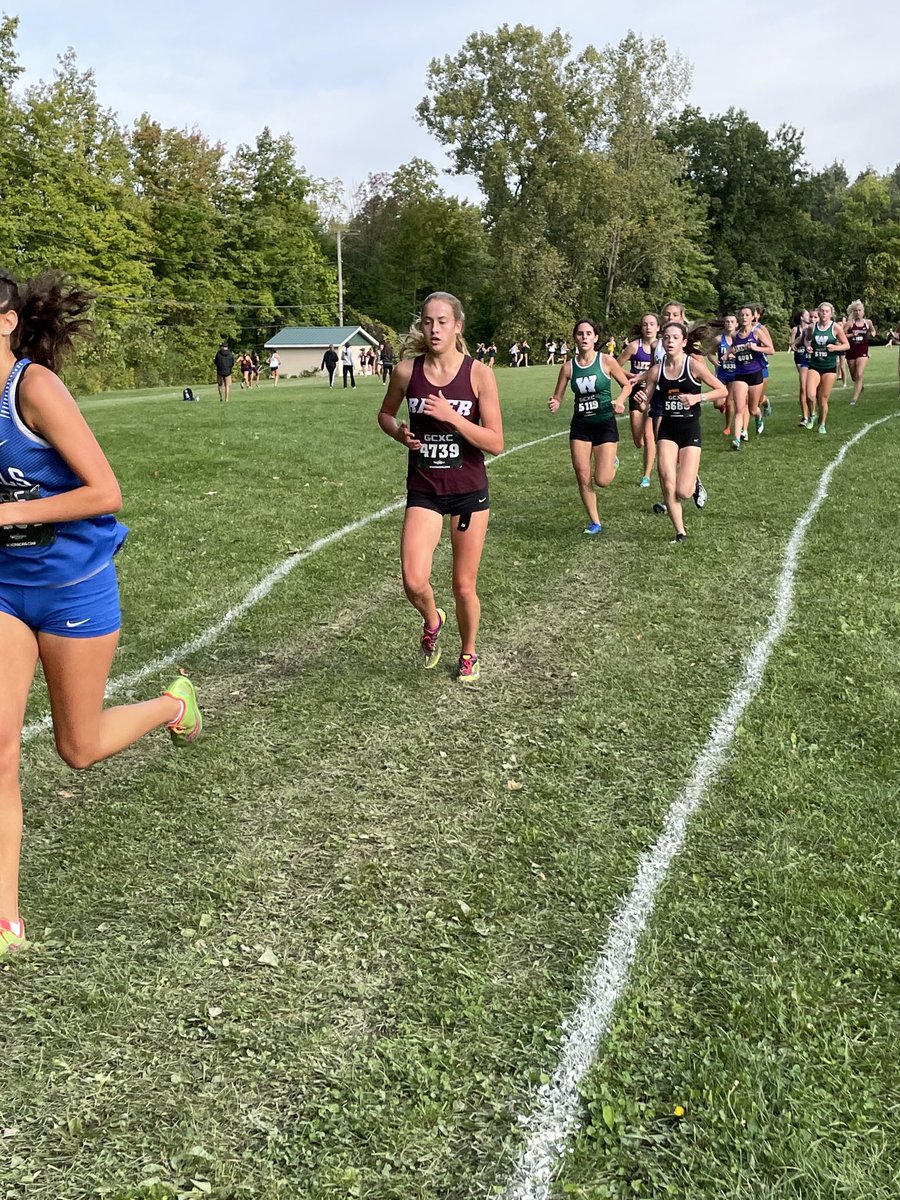 Angela_Lilley4's tweet photo. Congrats RRHS girls varsity XC on a 4th place finish in a strong field of 22 competing teams at the Strongsville Invitational! Several PR”a run today. Team led by Sam Coleman, Bri Chavez , Carolyn Wanosik, Katie Stirm &amp; Allie Dewey! #runpiratesrun ⁦@rrhsgirlsxc⁩ ⁦ https://t.co/hEMs8awOSU