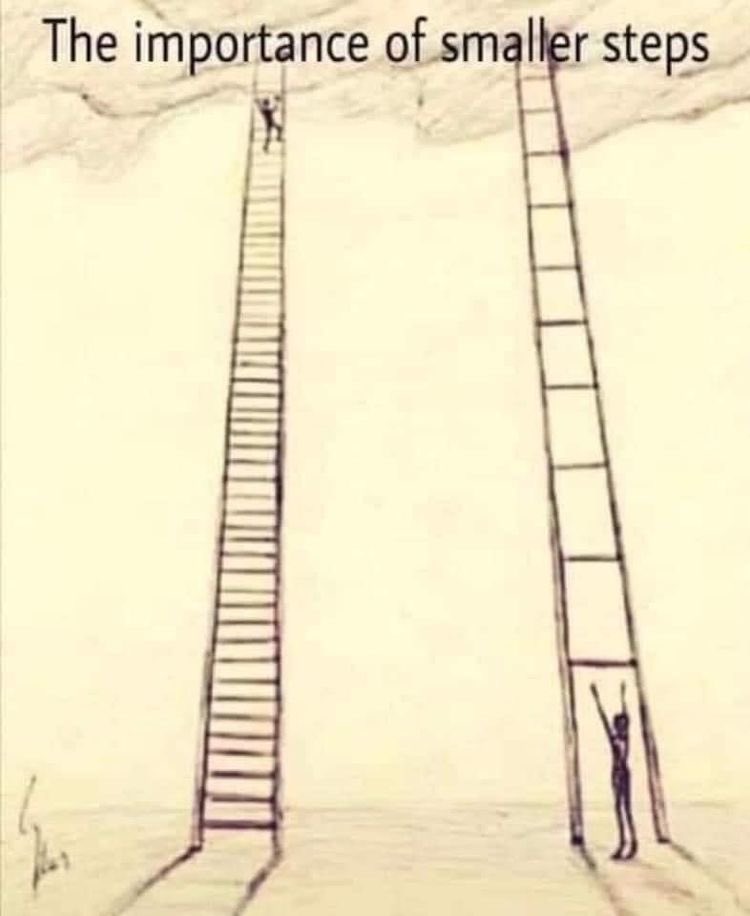<a href="/DrBradJohnson/">𝐁𝐫𝐚𝐝 𝐉𝐨𝐡𝐧𝐬𝐨𝐧</a> Small steps leads to success, especially for the younger kids!