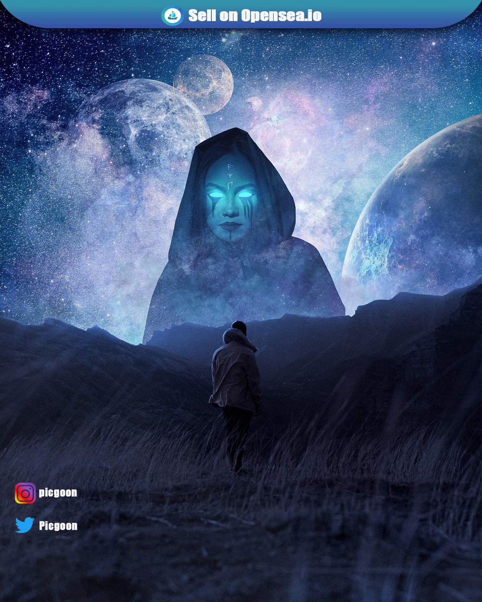 Picgoon's tweet photo. @stickytoffita WATCHER FROM THE GALAXY.🌠
My NFT ARTWORK. #4

You can buy it on https://t.co/LTmonjNZoM
https://t.co/T2vuc0QmGk

I hpoe you guys like my artwork.🤗
Follow for more https://t.co/wCcRtQO9io
