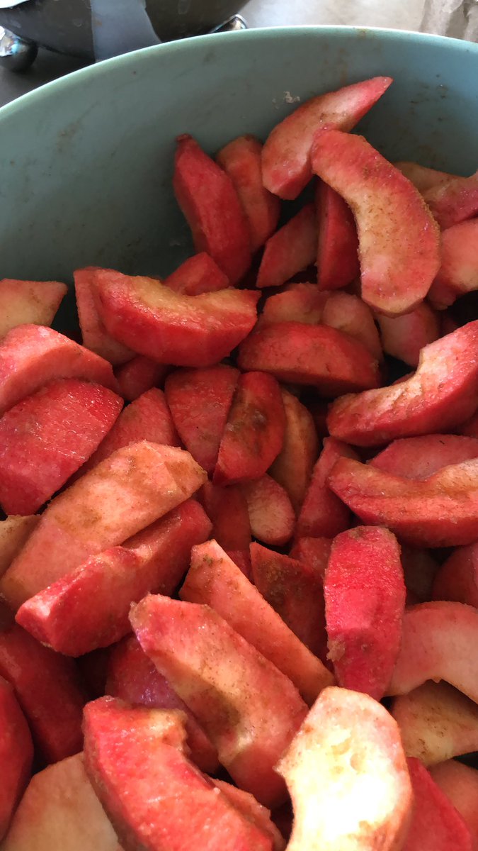 MiniTreeNL's tweet photo. #redlane appeltjes voor het maken van een #appeltaart https://t.co/uFHPppa11C