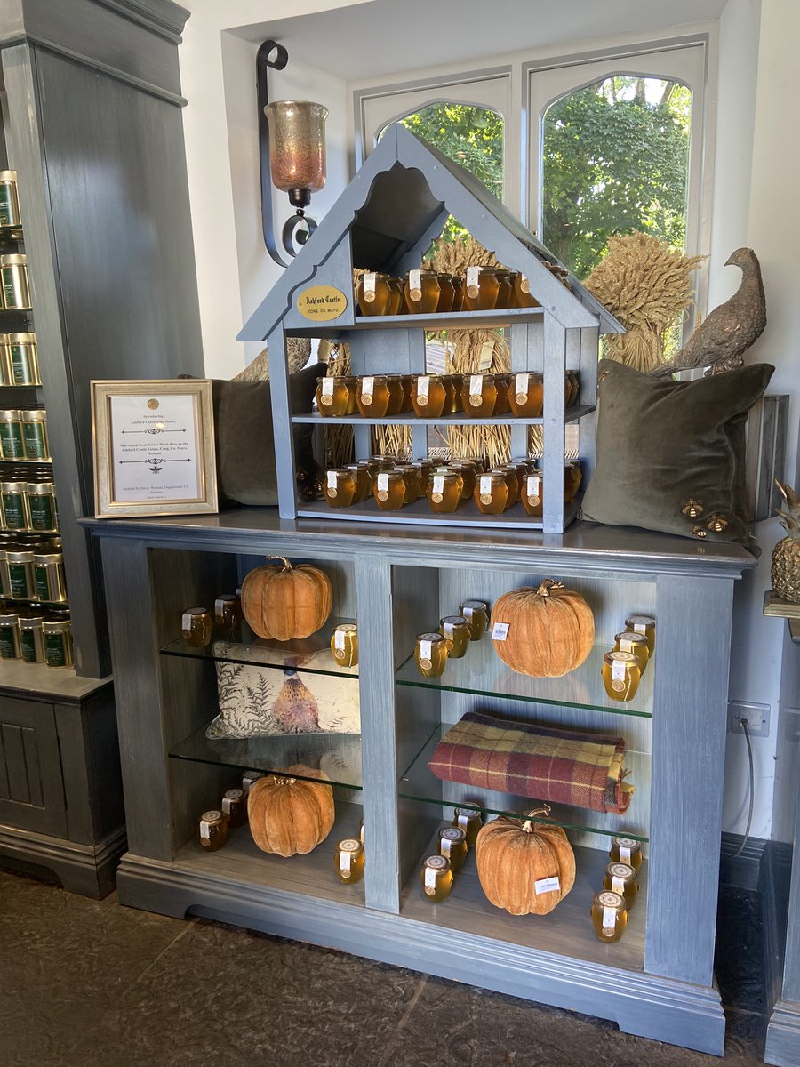 RochfordNiall's tweet photo. Very excited to introduce our 1st Harvest @ashfordcastle honey! Only 195 bottles of liquid gold! Went on sale at Mrs Tea’s, 1 hour ago and 20 bottles sold already!! https://t.co/AvMfxmVwsR