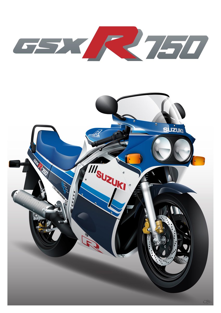 jezdrawspicture's tweet photo. Day 34 in the archive is the original GSXR750. A ground breaking machine itβs day @Russelljwallis @marcus_t_ward @creatinglightly @bsillustration https://t.co/maoTnNsSU0