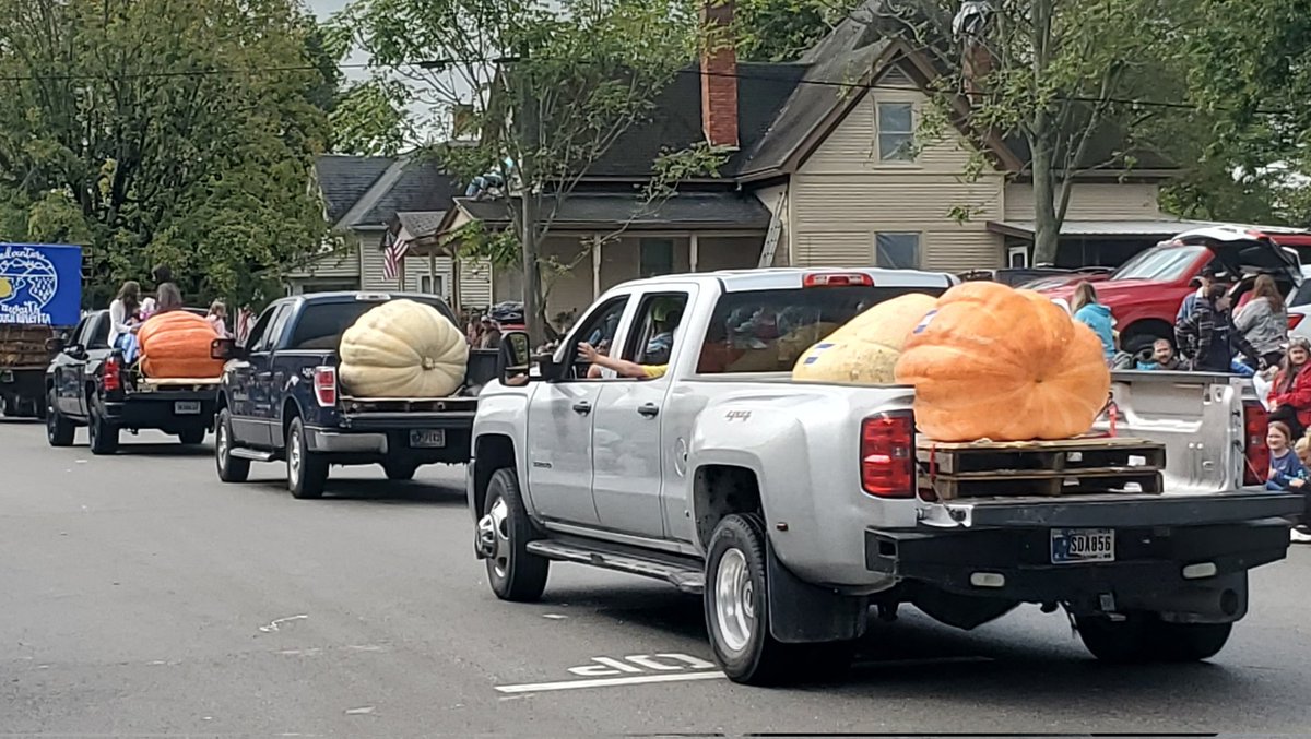 luthyr's tweet photo. Every year my hometown sees who can grow the biggest pumpkin https://t.co/REC3eea2um