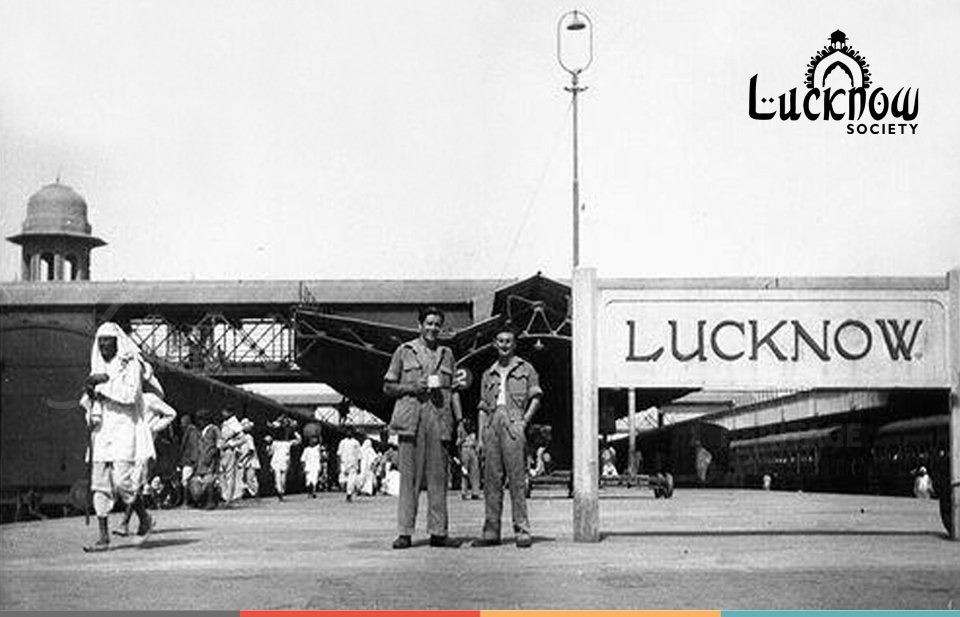lucknow_me's tweet photo. "हम को है नाज़ हम हैं तरफदार-ए लखनऊ
बीमार है कि जो नहीं बीमार-ए लखनऊ" - आदिल रशीद 
#RarePic #Charbagh #Lucknow https://t.co/g3gtpFcCco